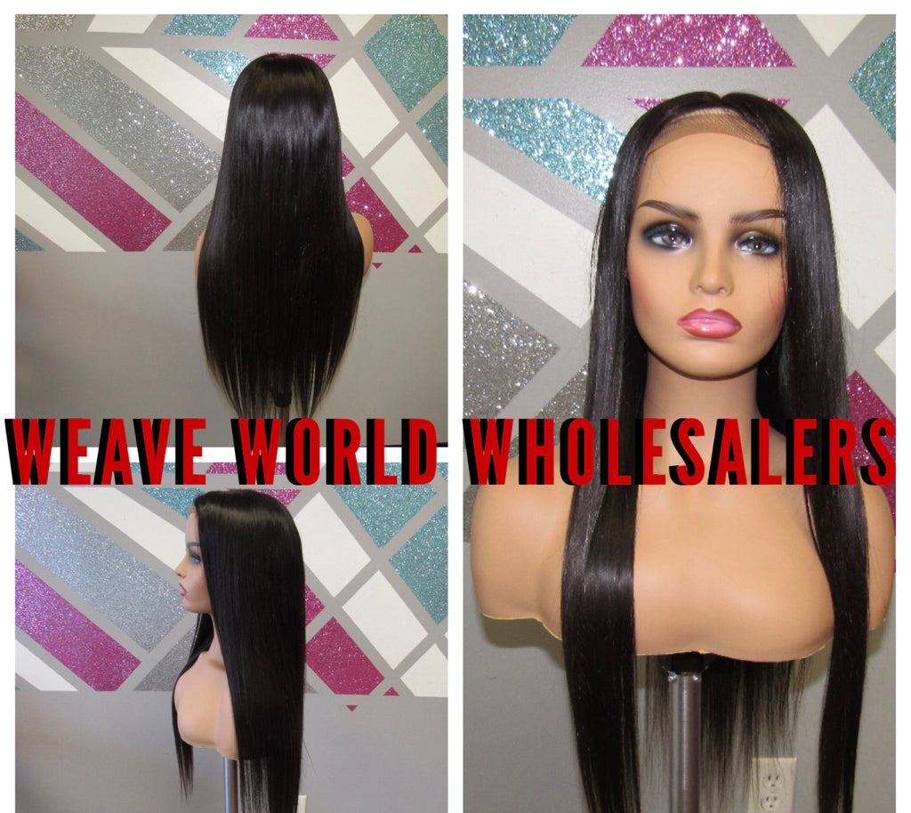 SILKY STRAIGHT LACE CLOSURE WIG