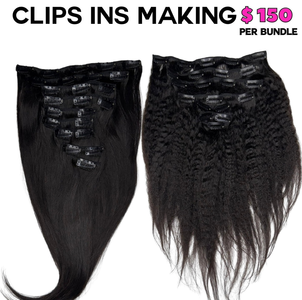 CLIP INS MAKING SERVICE
