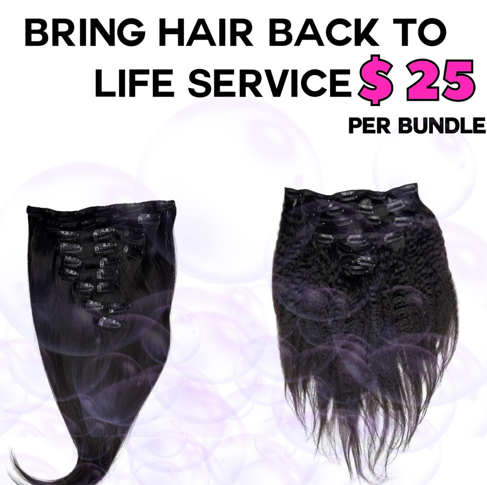 BRINGING HAIR BACK TO LIFE MAINTENANCE SERVICE