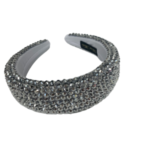 SILVER RHINESTONE HEADBAND