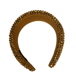 GOLD RHINESTONE HEADBAND