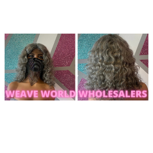 GREY WAVY LACE CLOSURE WIG