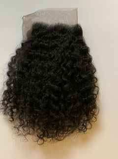 Indian Raw Curly Closure