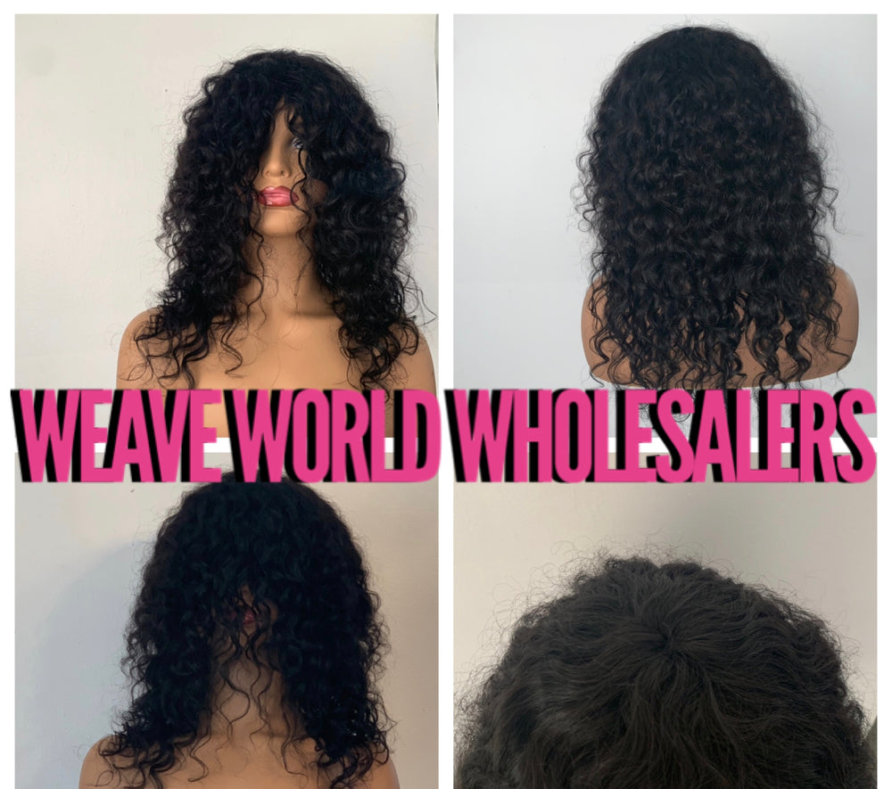 RAW CURLY NON-CLOSURE WIG