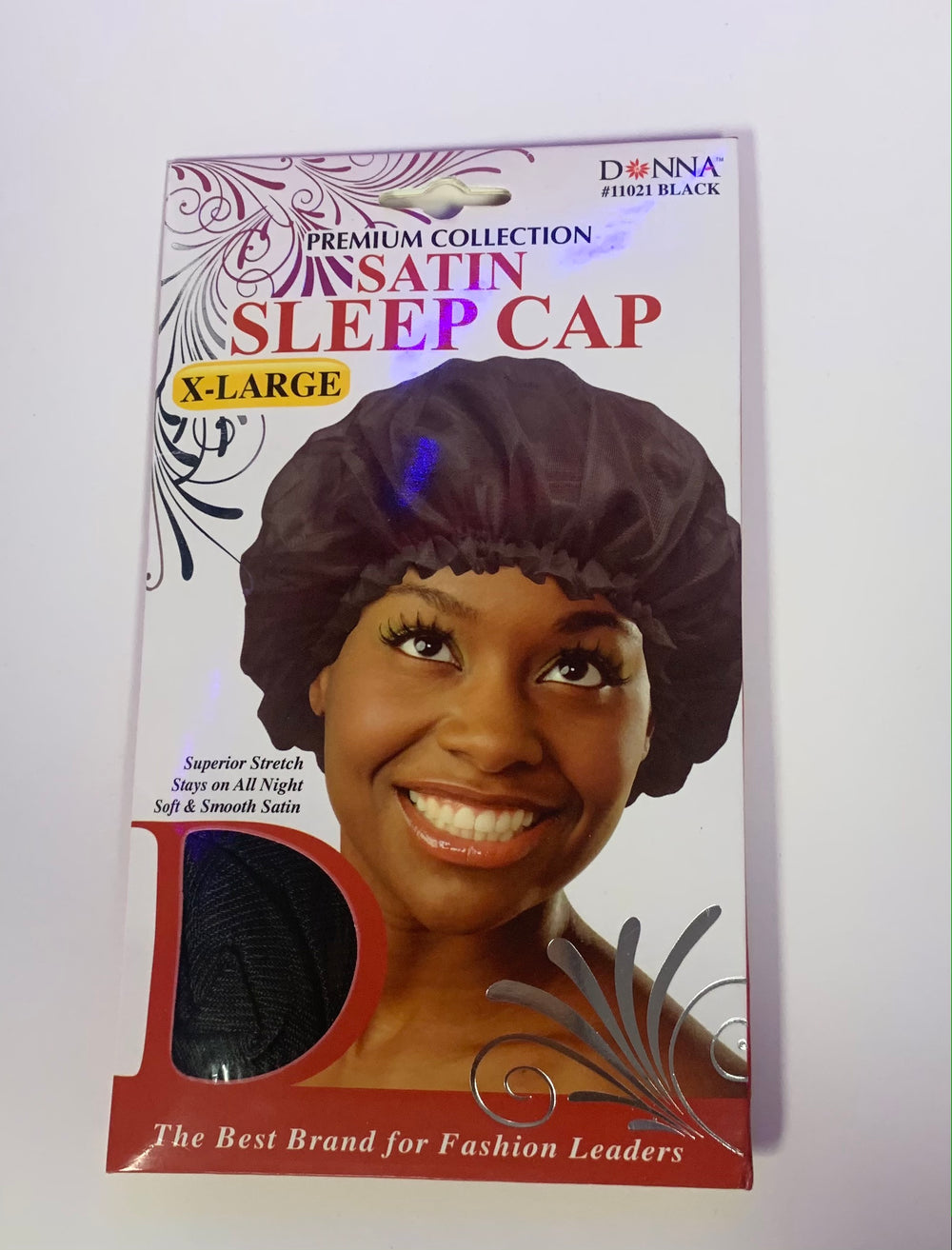 SATIN SLEEP CAP X-LARGE