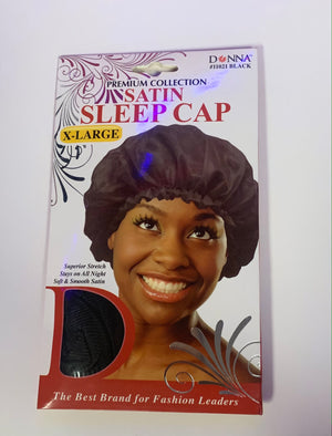 SATIN SLEEP CAP X-LARGE
