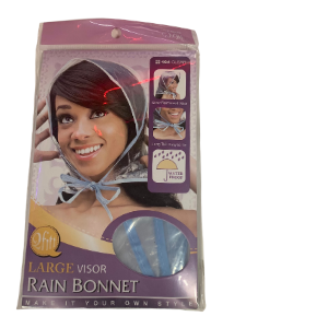 LARGE VISOR RAIN BONNET