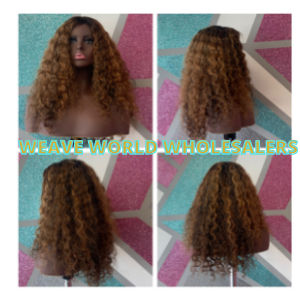 RAW CURLY HIGHLIGHT WIG