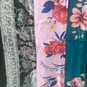 SILK/SATIN HAIR SCARVES