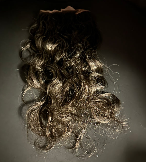 Salt & Pepper Wavy 6x6 Closure